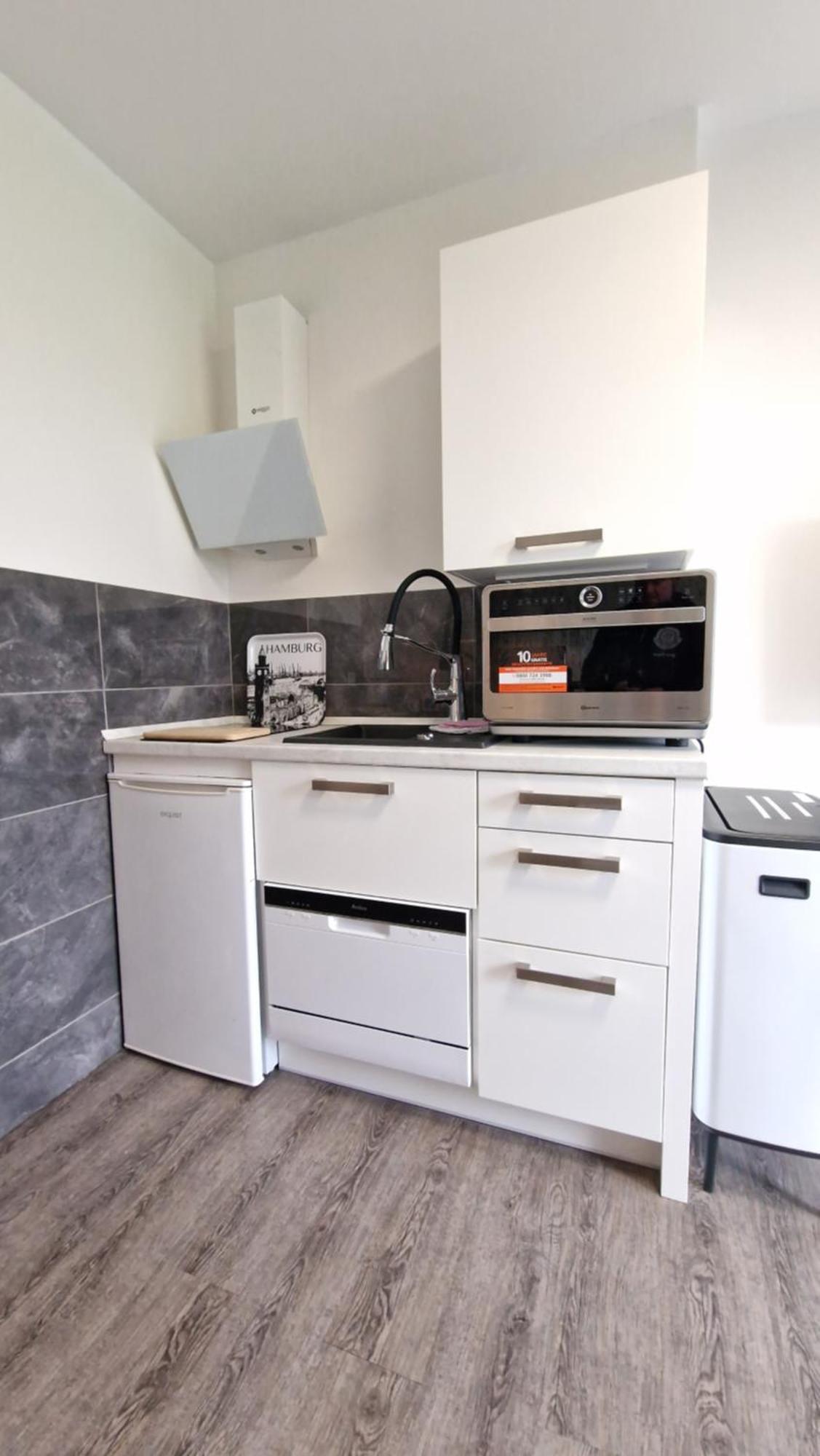 Apartamento Elbhus Hamburgo Habitación foto